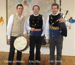 Eric, Loïc Denis et Glenn Le Merdy